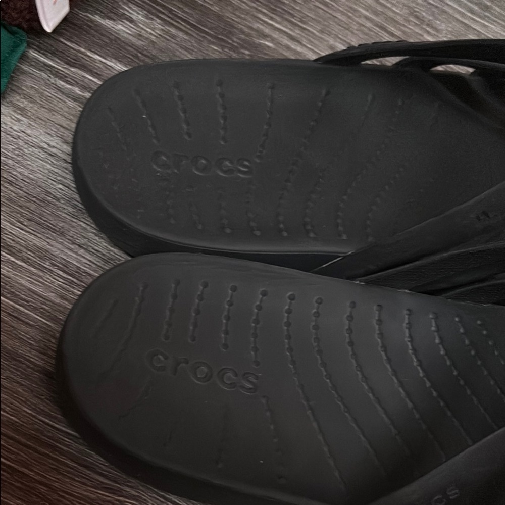 CROCS Classic Black Flip-Flops